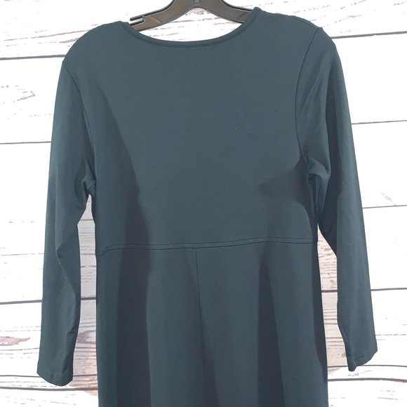 NWOT Gorgeous L.L. BEAN Long Black Dress - Picture 4 of 6